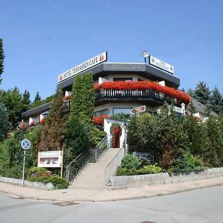 Themen Hotel Terrassen Cafe Bad Münder am Deister Exteriör bild