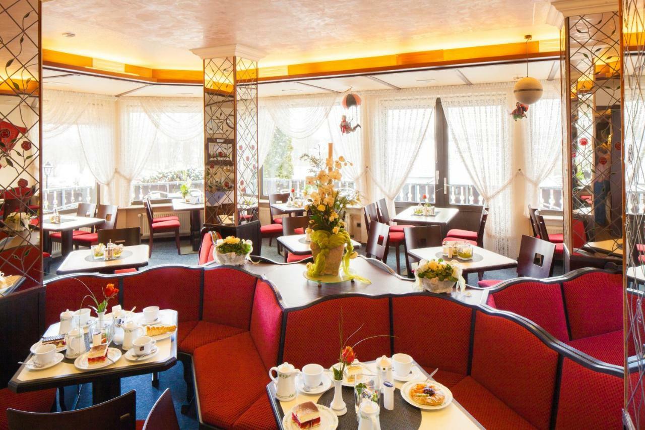 Themen Hotel Terrassen Cafe Bad Münder am Deister Exteriör bild