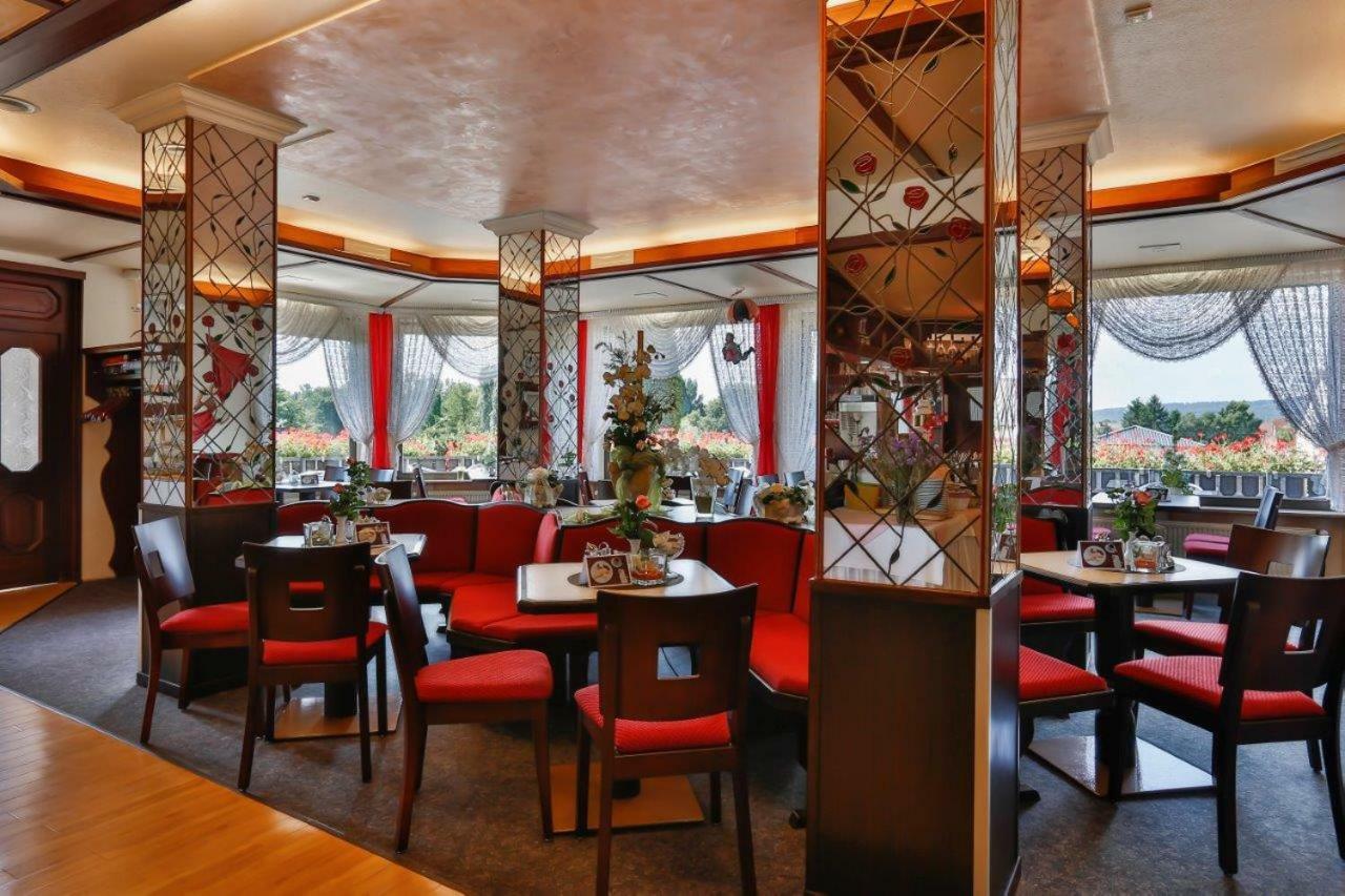 Themen Hotel Terrassen Cafe Bad Münder am Deister Exteriör bild